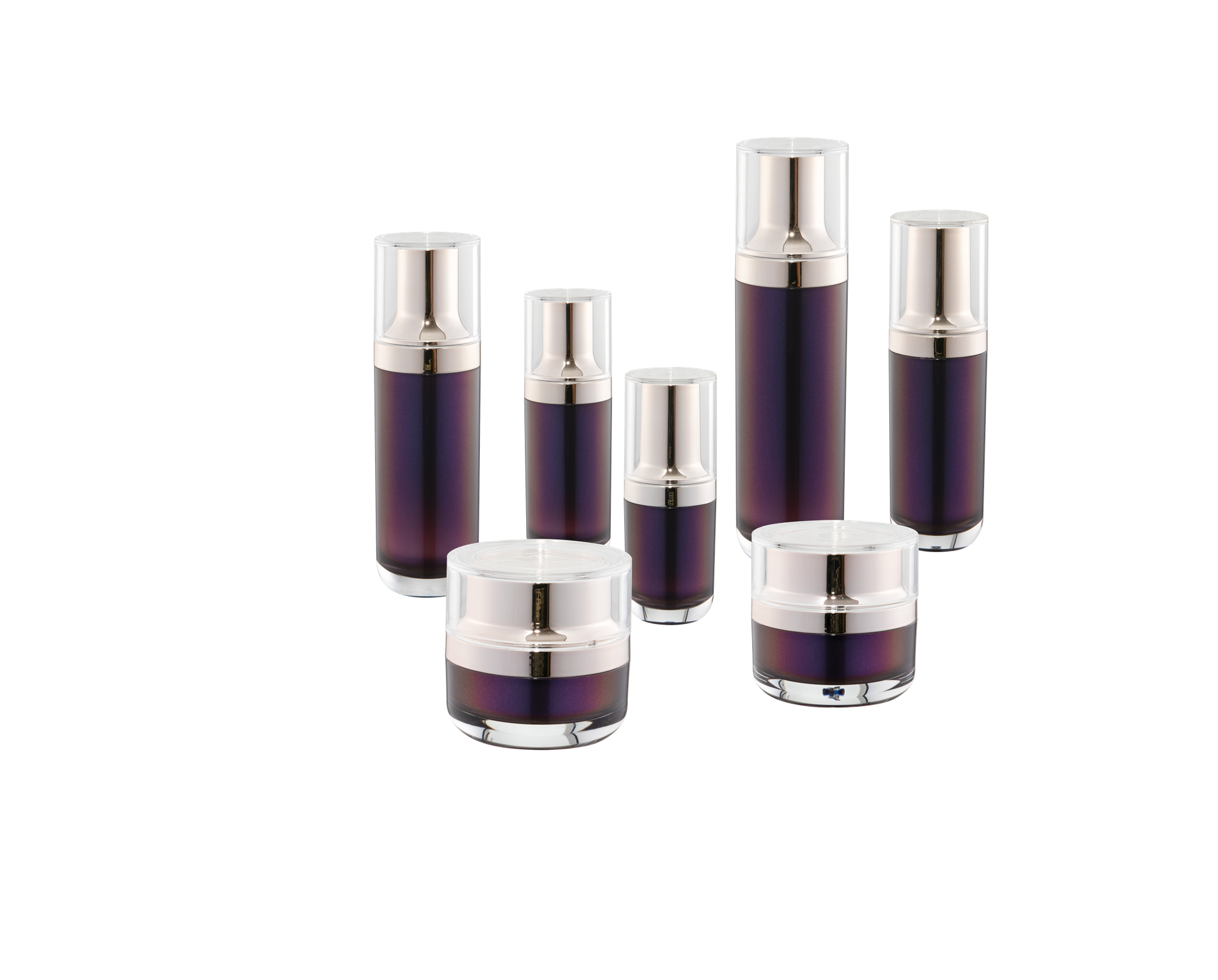 KR-4010 এক্রাইলিক প্রসাধনী প্যাকেজিং গরম বিক্রয় এক্রাইলিক বোতল এবং জার কারখানা